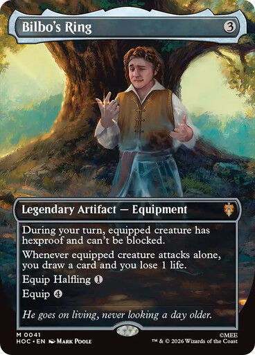 MTG THE HOBBIT - BILBO'S RING, NON-FOIL #041