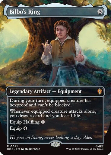 MTG THE HOBBIT - BILBO'S RING, NON-FOIL #041