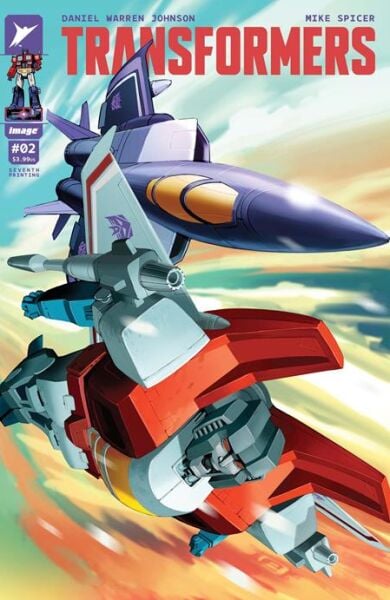 TRANSFORMERS #2 7TH PRINTING
