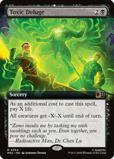 MTG THE HOBBIT - TOXIC DELUGE, NON-FOIL #0354