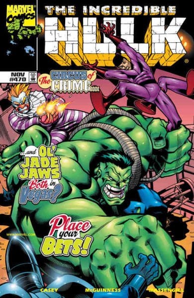 THE INCREDIBLE HULK #470 (1998) ED MCGUINNESS COVER