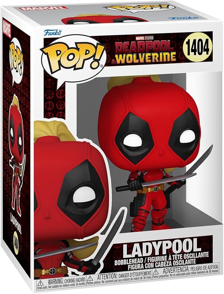 Funko Pop Deadpool X Wolverine Ladypool POP Figure