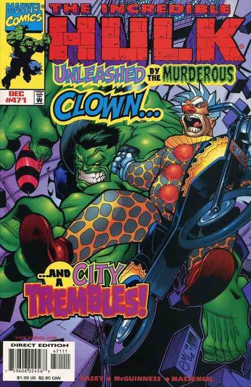 THE INCREDIBLE HULK #471 (1998) ED MCGUINNESS COVER