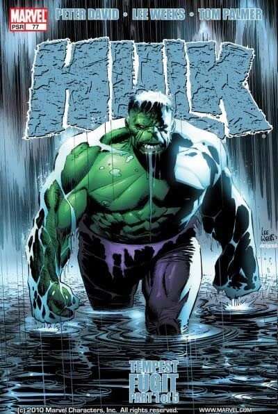 THE INCREDIBLE HULK #77 (2005) LEE WEEKS COVER