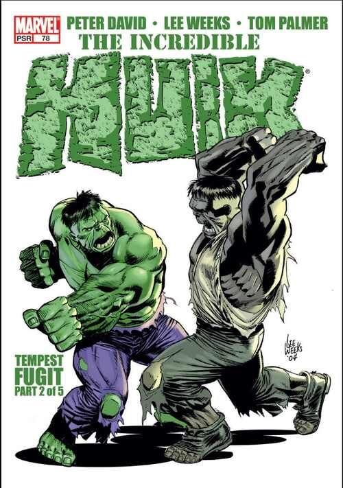 THE INCREDIBLE HULK #78 (2005) LEE WEEKS COVER