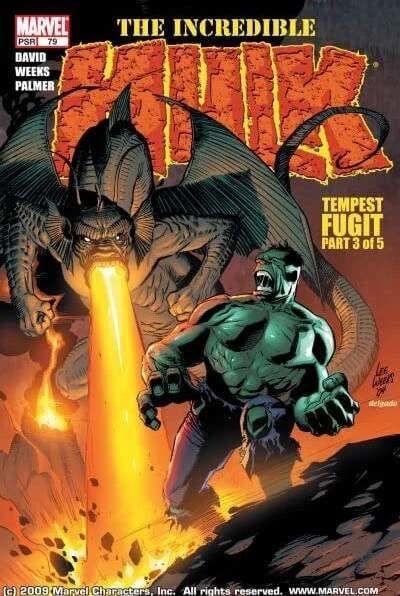 THE INCREDIBLE HULK #79 (2005) LEE WEEKS COVER