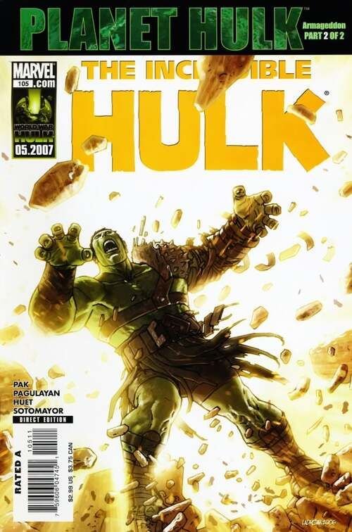 THE INCREDIBLE HULK #105 (2007) LADRONN COVER