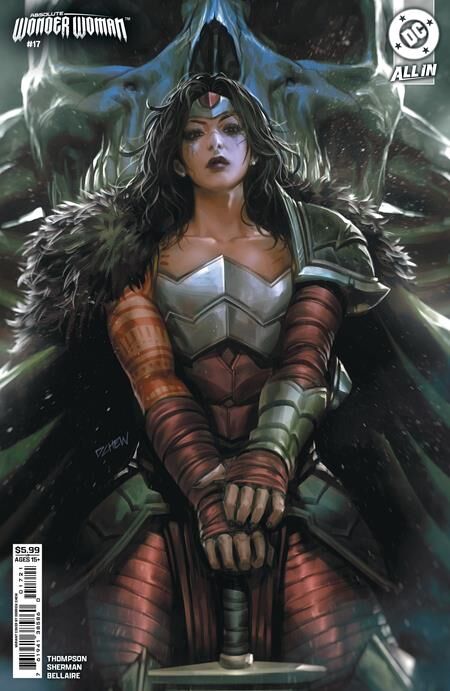 ABSOLUTE WONDER WOMAN #17 CVR B DERRICK CHEW CARD STOCK VAR