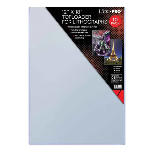 ULTRA PRO - 12'' X 18'' LITOGRAPH TOPLADER
