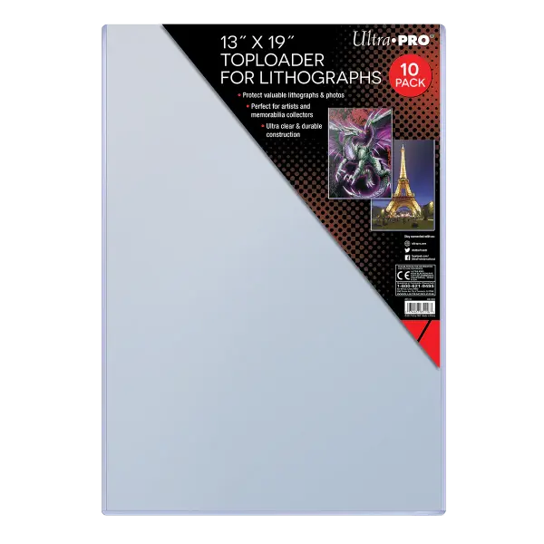 ULTRA PRO - 13'' X 19'' LITOGRAPH TOPLOADER