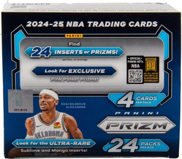 2024-25 PANINI NBA PRIZM TRADING CARDS BOX