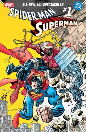 MARVEL/DC: SPIDER-MAN/SUPERMAN #1 ERIK LARSEN VARIANT - PRE-ORDER