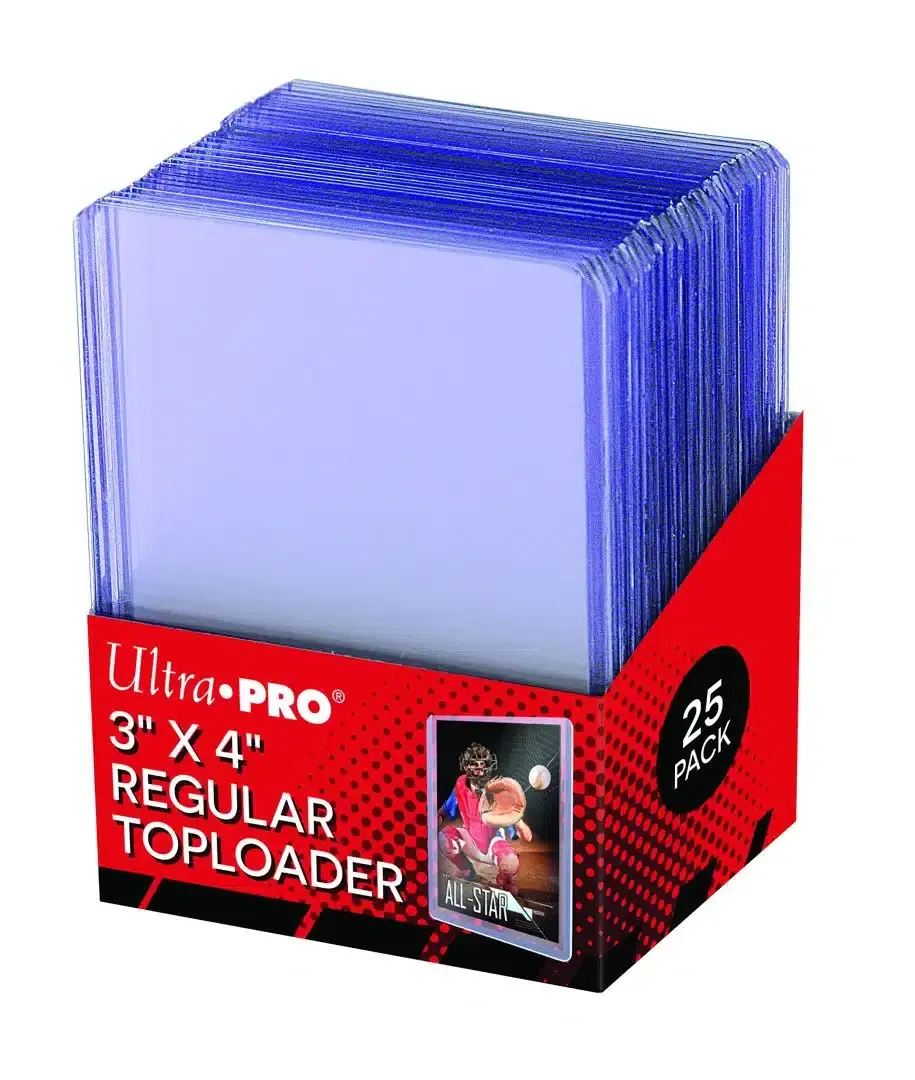 ULTRA PRO - 3'' X 4'' REGULAR TOPLOADER PACK OF 25