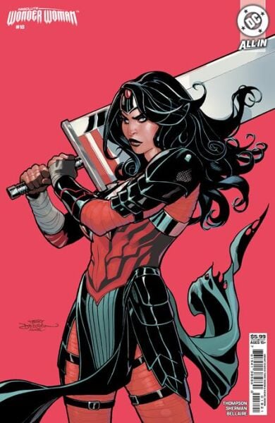 ABSOLUTE WONDER WOMAN #18 CVR B TERRY DODSON CARD STOCK VAR