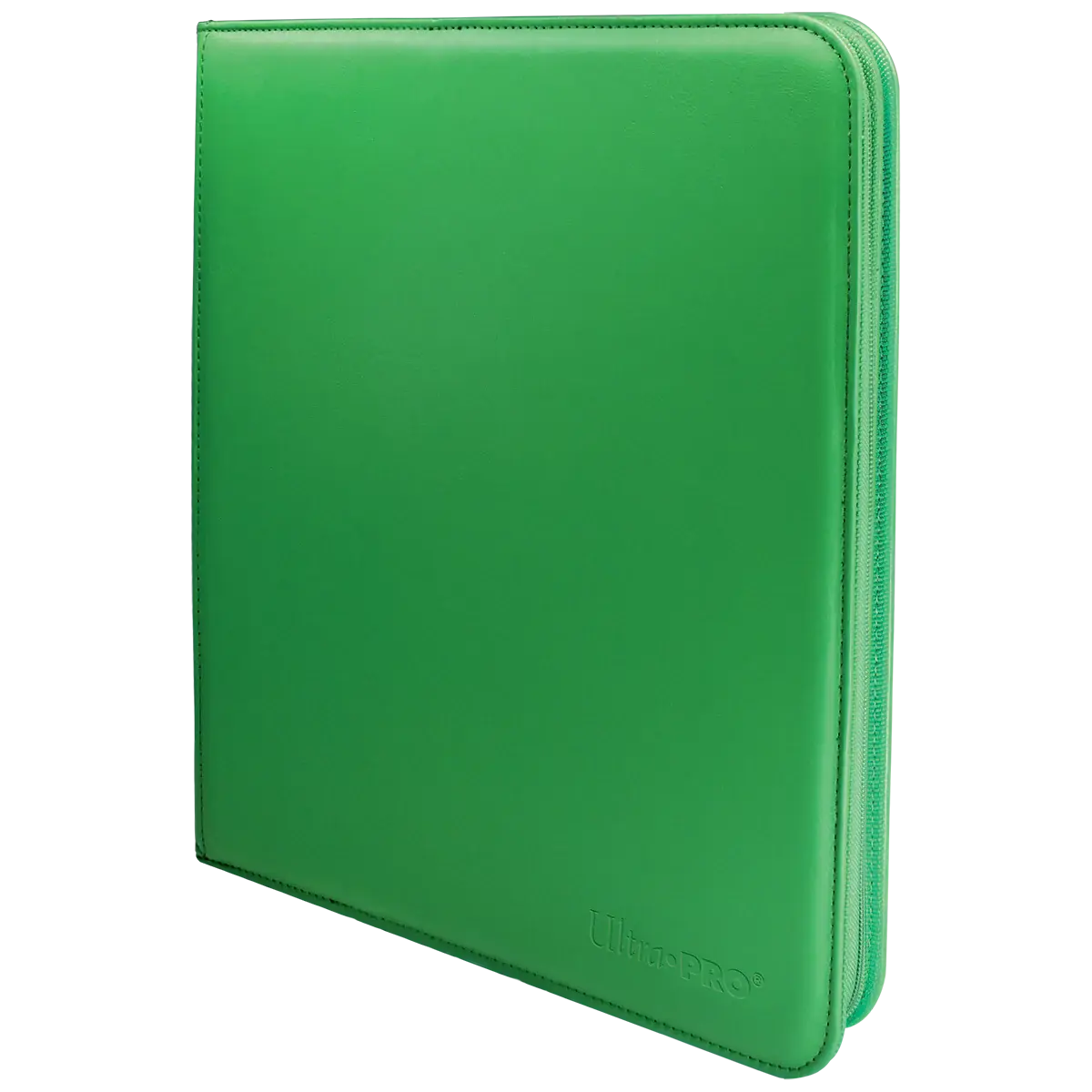ULTRA PRO VIVID 12-POCKET ZIPPERED PRO-BINDER GREEN 480 CARD