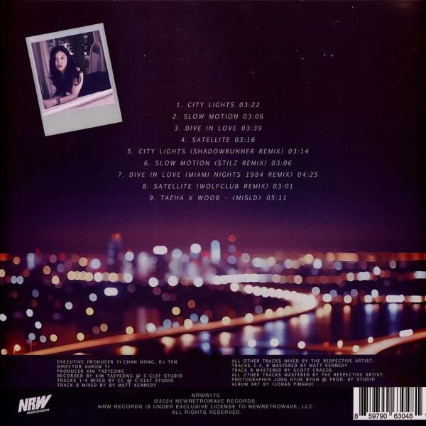 TAEHA - CİTY LİGHTS (THE MİNİ ALBUM) SPLATTER VİNYL EDİTİON