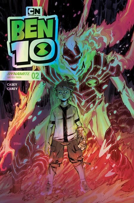 BEN 10 #2 CVR Q INC 1:7 ERIC CANETE FOIL VAR