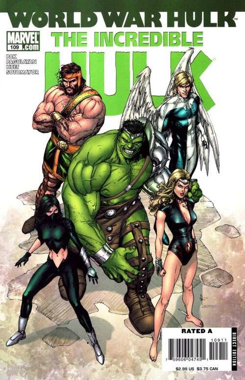THE INCREDIBLE HULK #109 (2007) GARY FRANK COVER