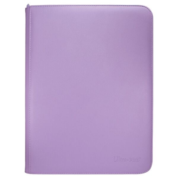 ULTRA PRO VIVID 9-POCKET ZIPPERED PRO-BINDER WHITE 360 CARD