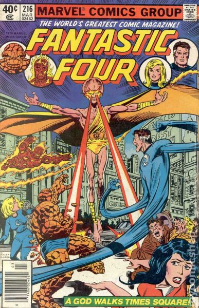 FANTASTIC FOUR #216 - 1980 - FUTURIST FIRST APP