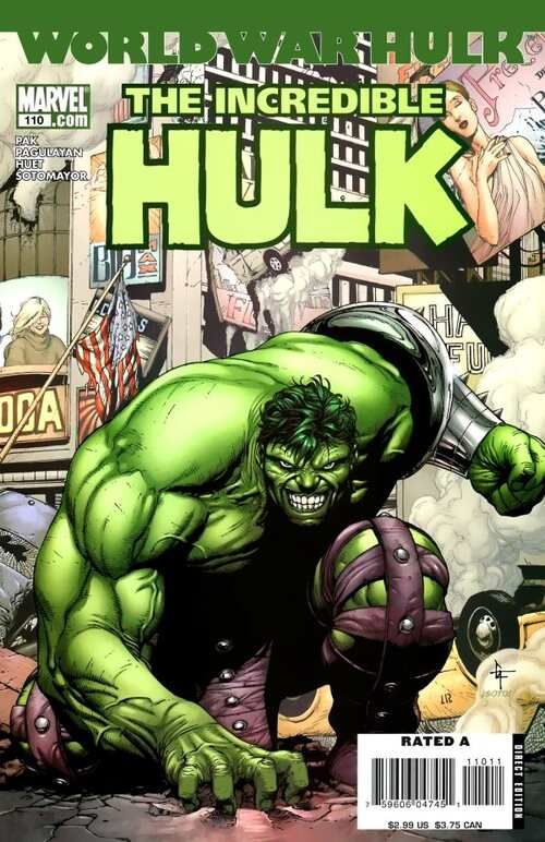 THE INCREDIBLE HULK #110 (2007) GARY FRANK COVER