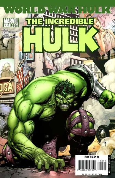 THE INCREDIBLE HULK #110 (2007) GARY FRANK COVER
