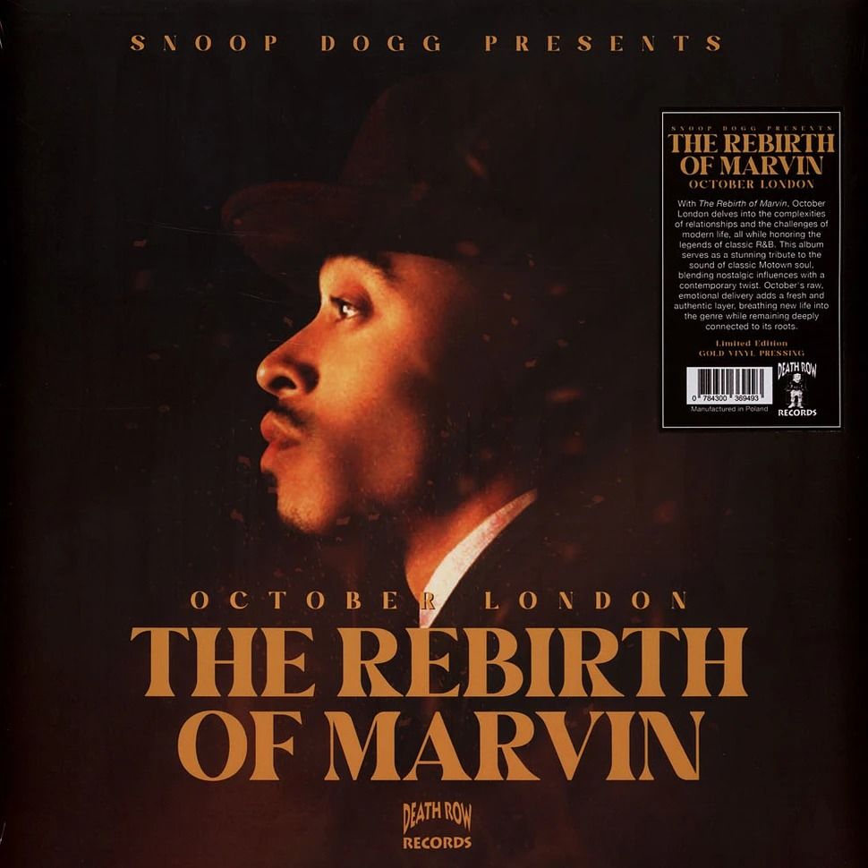 SNOOP DOGG PRES. OCTOBER LONDON - THE REBİRTH OF MARVİN GOLD VİNYL EDİTİON