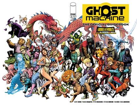 GHOST MACHINE THE OFFICIAL GUIDEBOOK #3 (OF 5) CVR A GARY FRANK & BRAD ANDERSON WRAPAROUND- PRE-ORDER