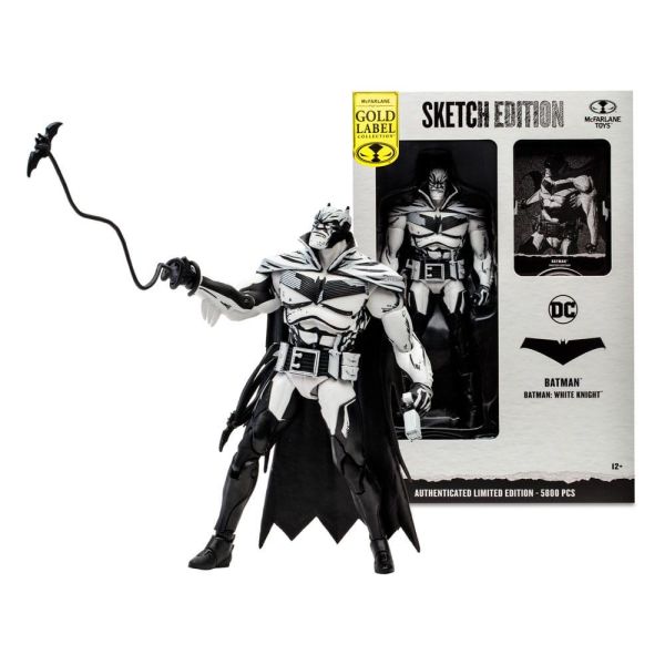 Batman The White Knight Sketch Edition (Gold Label) Action Figure