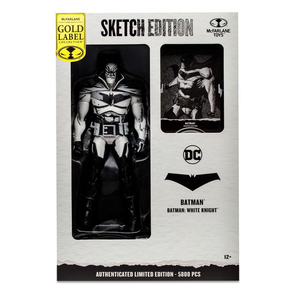 Batman The White Knight Sketch Edition (Gold Label) Action Figure