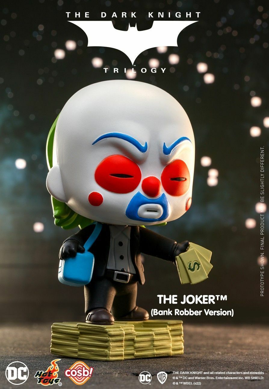 Hot Toys Cosbaby Joker Bank Robber Dark Knight