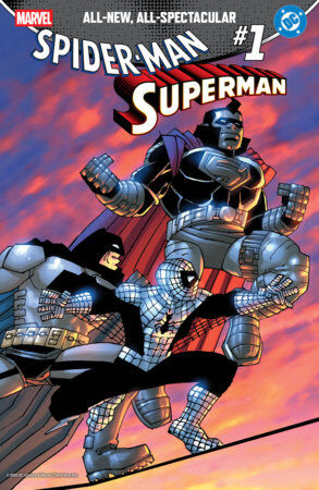 MARVEL/DC: SPIDER-MAN/SUPERMAN #1 FRANK MILLER VARIANT [1:50]