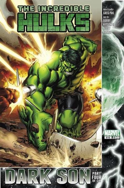 THE INCREDIBLE HULKS #615 (2010) CARLO PAGULAYAN COVER