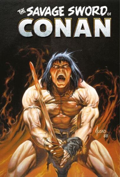 SAVAGE SWORD OF CONAN THE ORIGINAL COMICS OMNIBUS HC VOL 12 JUSKO REGULAR EDITION (MR) - PRE/ORDER