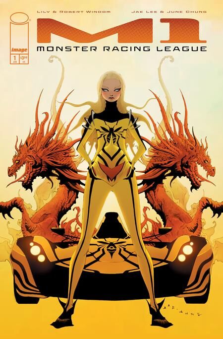 M1 MONSTER RACING LEAGUE #1 CVR A JAE LEE / PHD PICKS NEW SERIES