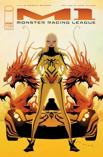 M1 MONSTER RACING LEAGUE #1 CVR A JAE LEE / PHD PICKS NEW SERIES