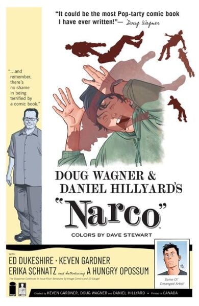NARCO #4 (OF 5) CVR B DANIEL HILLYARD & DAVE STEWART HITCHCOCK HOMAGE VAR - PRE-ORDER