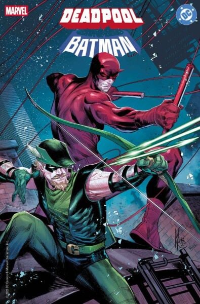 MARVEL/DC: DEADPOOL/BATMAN #1 MARCO CHECCHETTO VARIANT