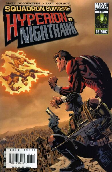 SQUADRON SUPREME: HYPERION VS NIGHTHAWK 1-4 FULL SET