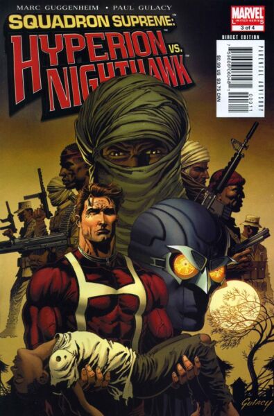 SQUADRON SUPREME: HYPERION VS NIGHTHAWK 1-4 FULL SET