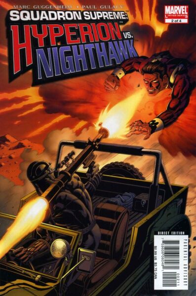 SQUADRON SUPREME: HYPERION VS NIGHTHAWK 1-4 FULL SET