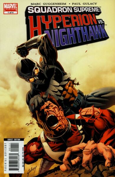 SQUADRON SUPREME: HYPERION VS NIGHTHAWK 1-4 FULL SET