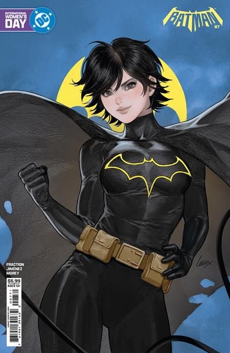 BATMAN #7 CVR F LESLEY LEIRIX LI INTERNATIONAL WOMEN’S DAY CARD STOCK VAR