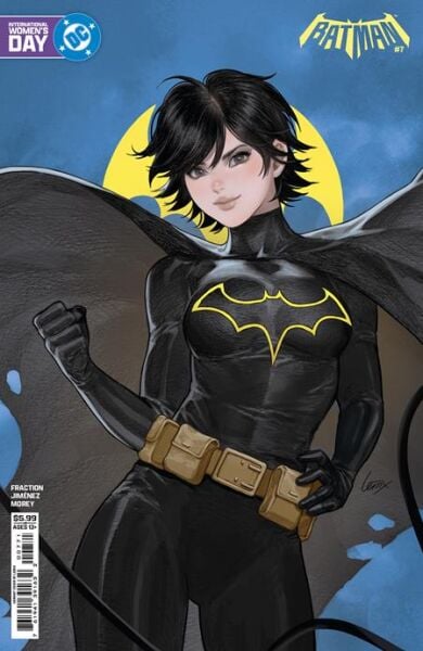 BATMAN #7 CVR F LESLEY LEIRIX LI INTERNATIONAL WOMEN’S DAY CARD STOCK VAR