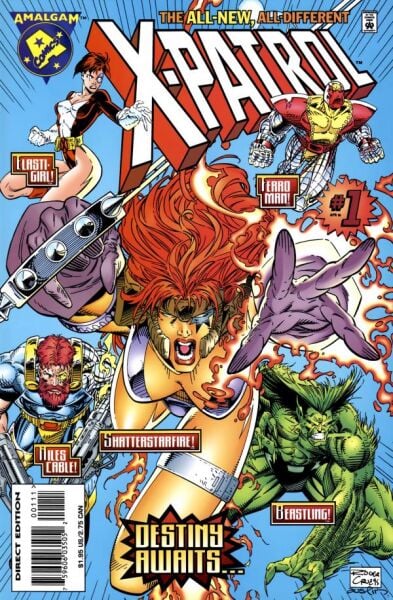 X-PATROL - MARVEL/DC AMALGAM COMICS - 1996
