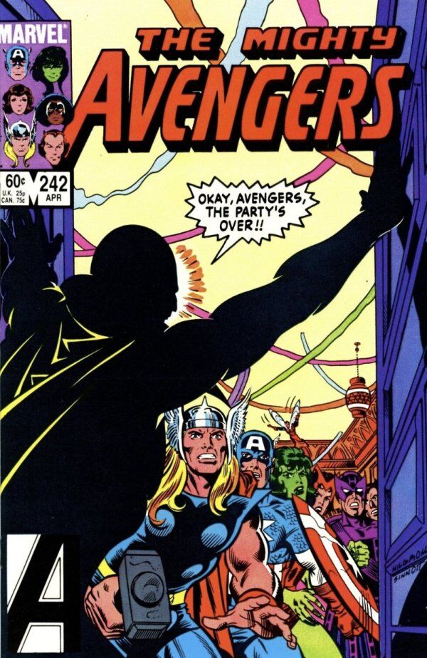 THE AVENGERS #242 - 1984 - VF+