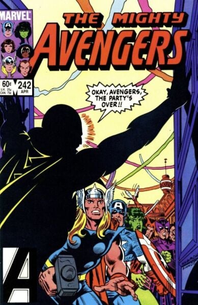 THE AVENGERS #242 - 1984 - VF+