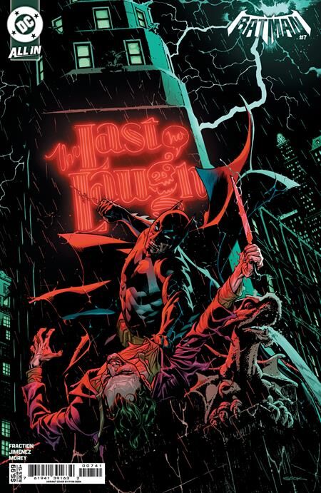 BATMAN #7 CVR D RYAN SOOK CARD STOCK VAR