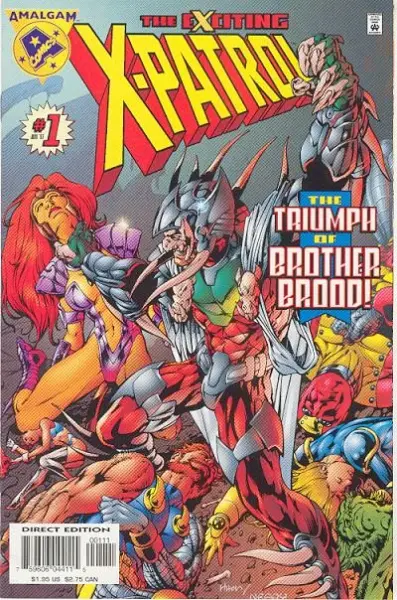 EXCITING X-PATROL - MARVEL/DC AMALGAM COMICS - 1997
