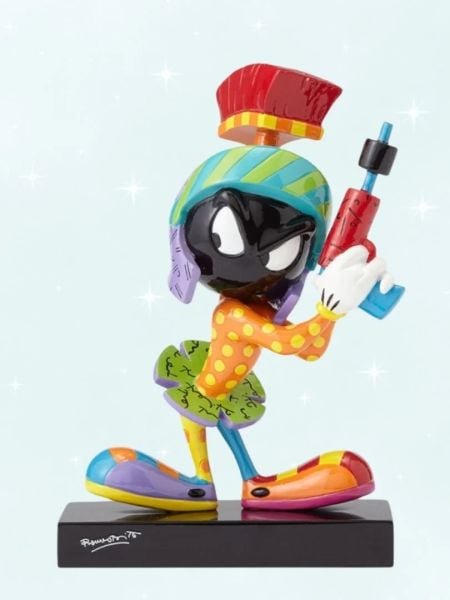 Looney Tunes by Britto - Marvin the Martian (Marslı Marvin) Enesco Statue